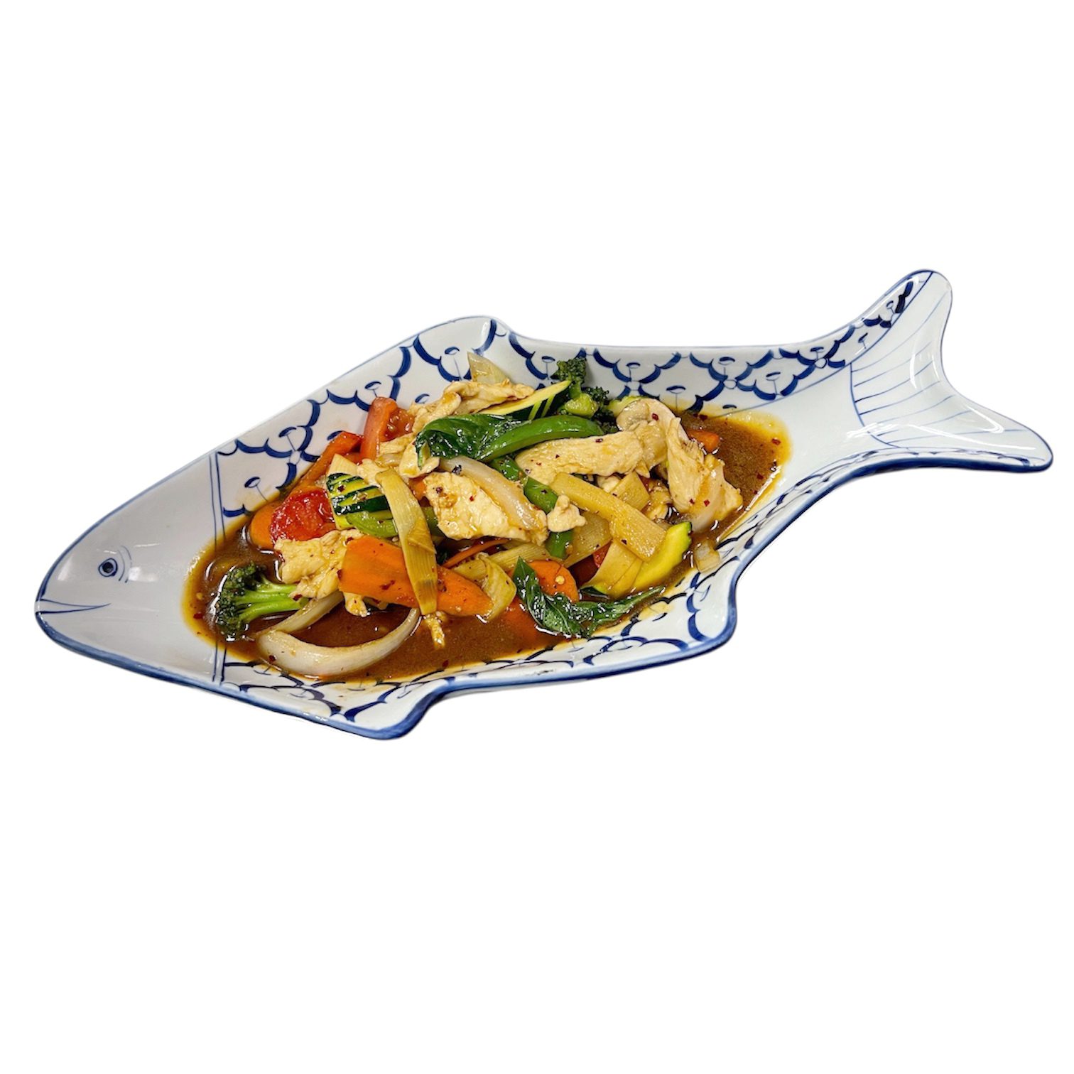 42. SPICY BASIL (KRA PAO)